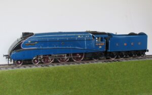 Aster LNER A4 4-6-2 No. 4468 Mallard, lined garter blue, 1:32 scale - brand new, factory built example