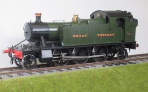 Bachmann Brassworks GWR 45XX Class 2-6-2T No. 4576, GW green, battery RC/sound, 1:32 scale