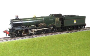 Aster GWR/BR Castle Class 4-6-0 No. 5015 Kingswear Castle, BR green EE, spirit-fired, 1:32 scale