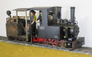 Freelance 7/8ths" scale 0-6-0TT based on Regner parts, 45mm gauge, RC fitted, 1:13.7 scale