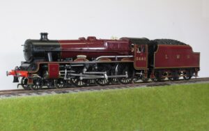 Bowande LMS Jubilee Class 4-6-0 No. 5682 Trafalgar, LMS maroon, gas-fired, 1:32 scale, original box