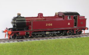 LT&SR Whitelegg 2100 Class 4-6-4T No. 2106 , MR red, alcohol fired, axle pump, 10mm scale